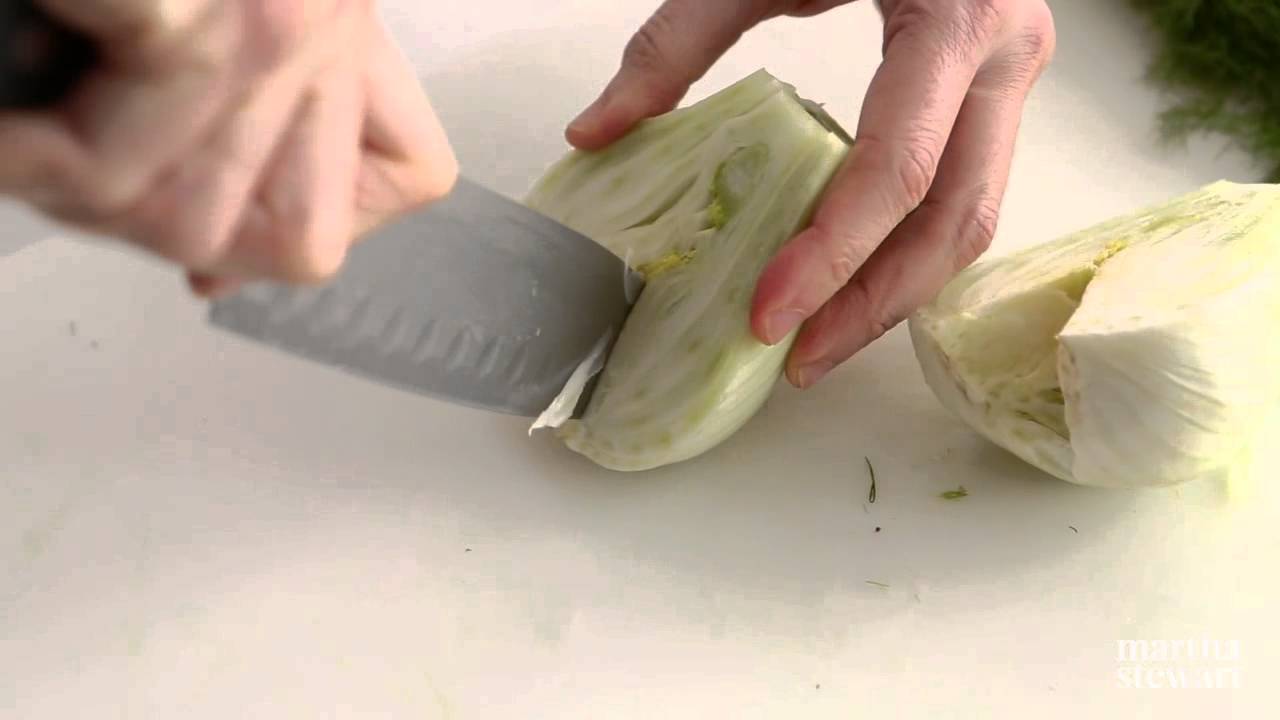 Chopping Fennel