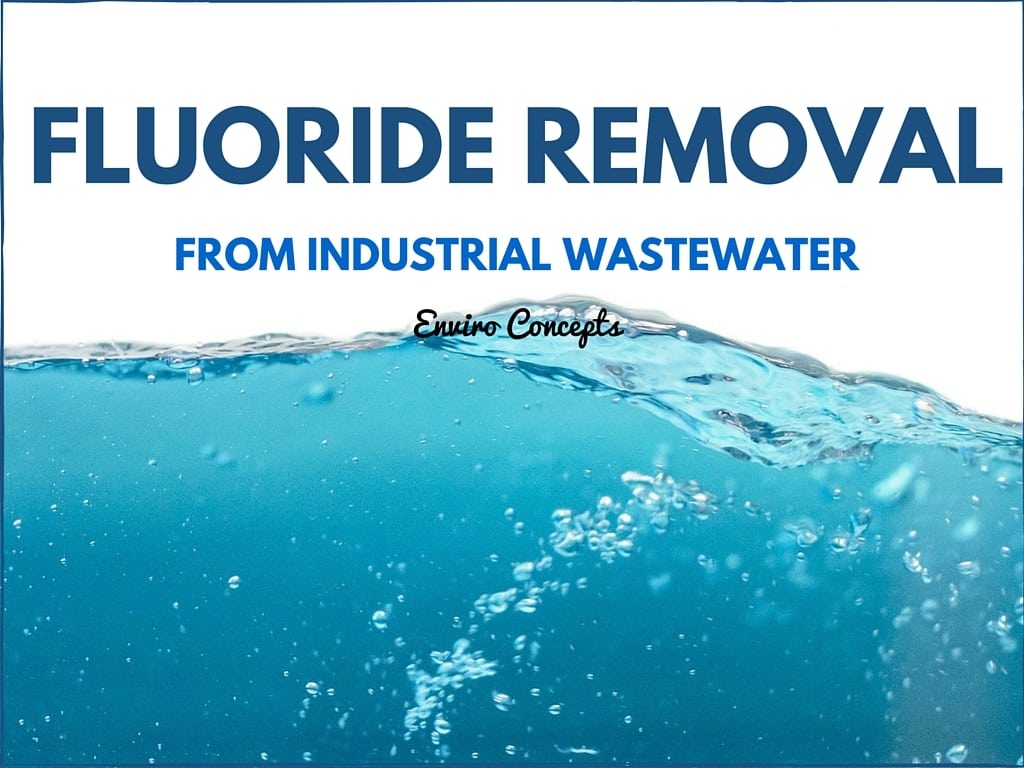 Fluoride removal methods